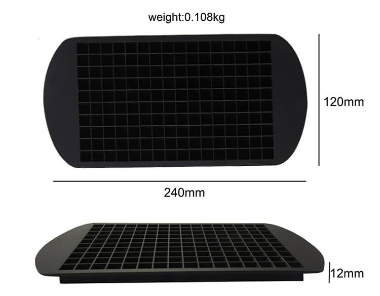 قالب یخ سیلیکونی مکعبی ریز