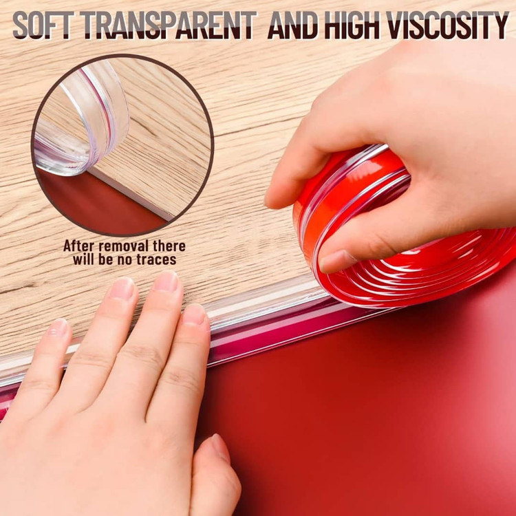 محافظ گوشه تیز سیلیکونی شفاف مدل FMM111