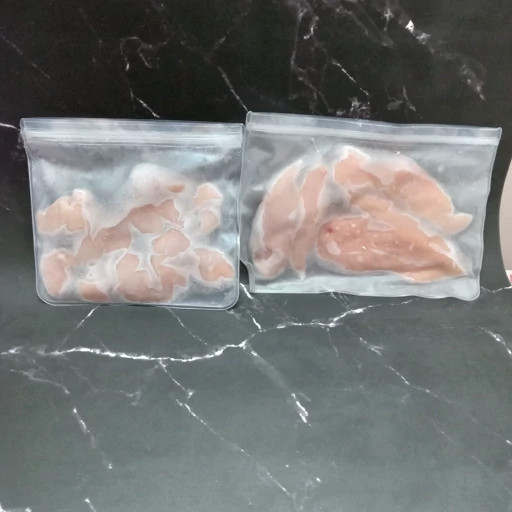 زیپ کیف سیلیکونی نگهداری مواد غذایی قابل استفاده مجدد بسته4عددی