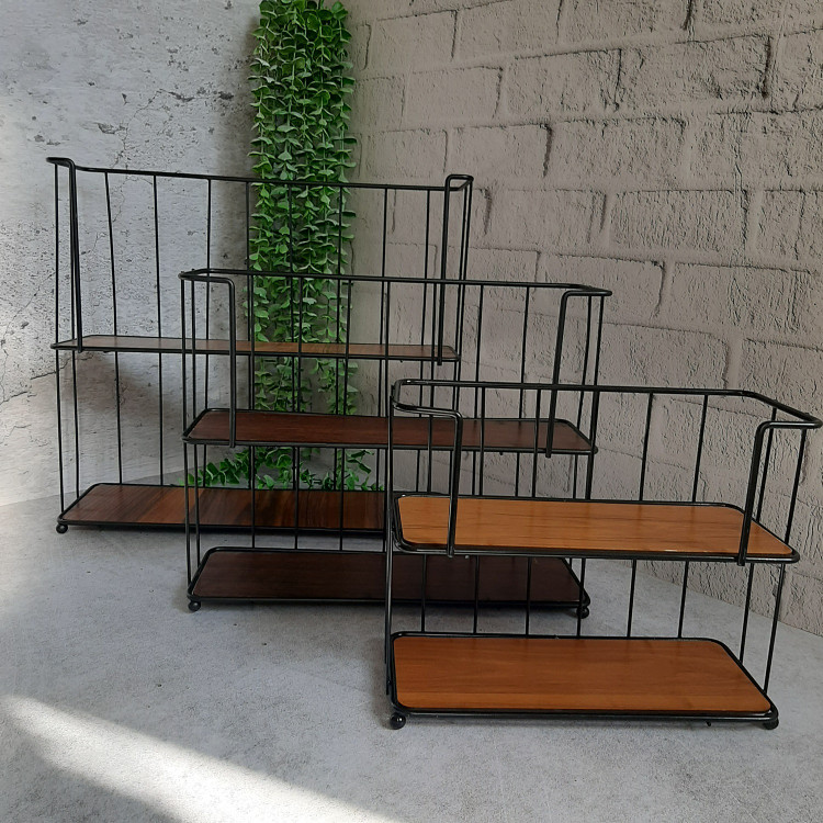 استند جا ادویه و پاسماوری فلزی-چوبی