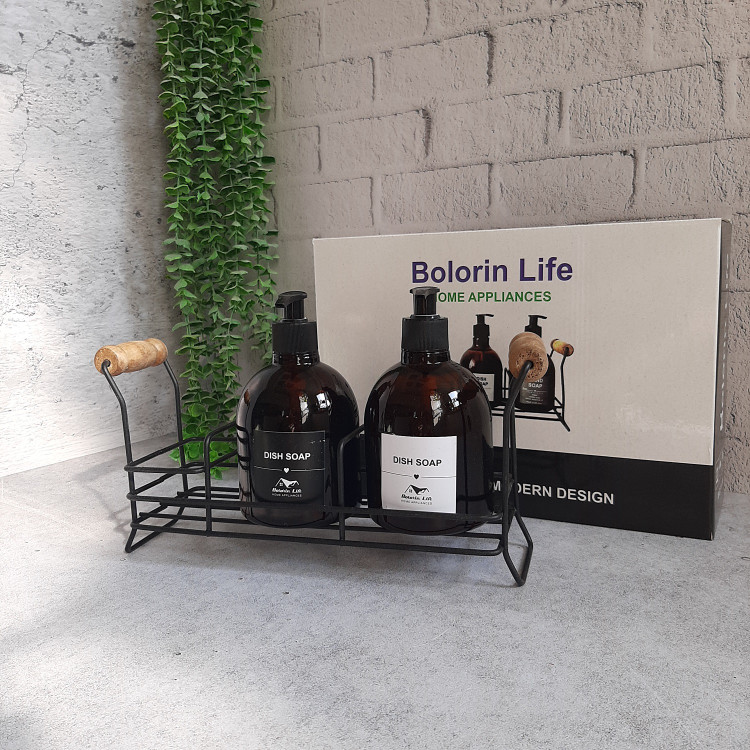 استند جا مایعی با جعبه